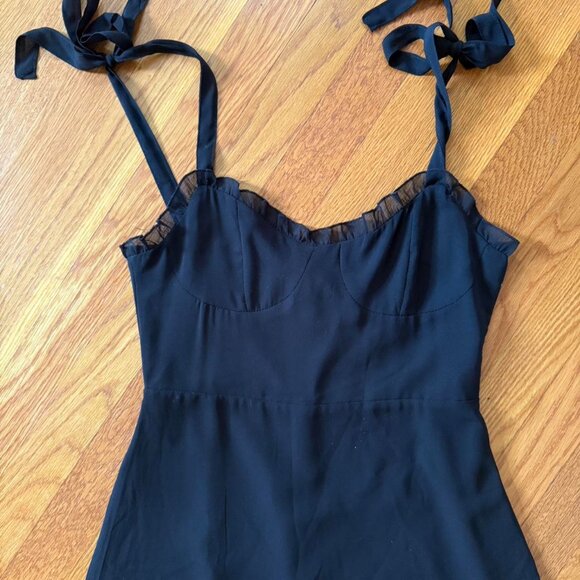 Women's Black Dress - Picture 2 of 2